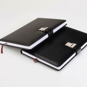 Promotion Planner Organizer A5 Leather Cover Business Meeting Gift 100 Sheets Hardcover Sewing Binding Journal <b>Set</b> <b>Notebook</b> - Product Image 3