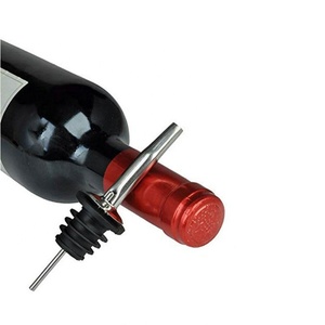 Avertan 12 Gói Thép Không Gỉ Cổ Điển Thon Vòi Rót Rượu Với Nắp Cao Su Bụi - Product Image 3