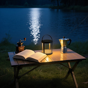 Lámpara LED Solar, IP65 Impermeable, Portátil, para Jardín, Patio, Villa, Lámpara de Pie para Exteriores - Product Image 5