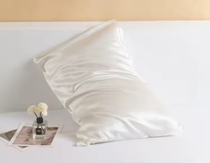 Funda de Almohada 100% Seda de Morera Real 6A 16/19/22/25, Orgánica, No Tóxica, Bordada, de Seda Pura para Hoteles, Suave y Delicada con el Cabello - Product Image 4