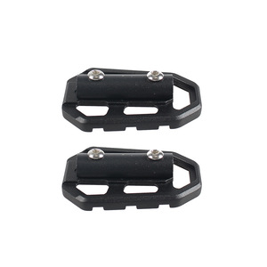 ที่พักเท้าอะลูมิเนียมอัลลอยด์ สีดำเงิน สำหรับรถมอเตอร์ไซค์ BMW G310GS R1200GS  อะไหล่แต่งแบบ Dual Sport  แป้นเหยียบแบบต่ำ - Product Image 3