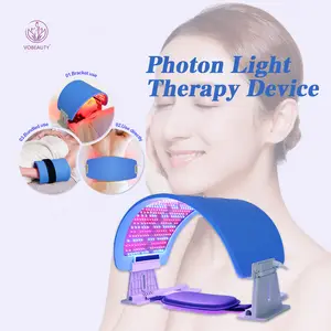 Dropshipping Oem Odm Led Facial Mask Light Therapy 7 Color Skin Rejuvenation Therapy Wrinkle Acne Removal Red Light Therapy Mask