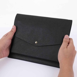 Hongbo bán chạy nhất 6-màu nhỏ Saffiano Da Ví lớn Túi tài liệu với vòng tay cho ipad/notepad/Tablet Bìa & trường hợp - Product Image 6