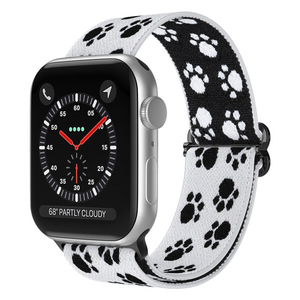 Bracelet de montre en nylon Tschick pour <span class=keywords><strong>Apple</strong></span> <span class=keywords><strong>Watch</strong></span> Series SE 10 9 8 <span class=keywords><strong>7</strong></span> 6, sangle de remplacement à boucle réglable pour le sport quotidien et les entraînements - Product Image 6