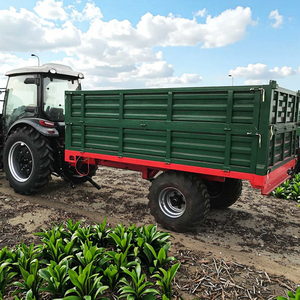 Di alta qualità durevole utilizzando vari 2ton 3ton 4ton 5ton 6ton 8ton 10ton Farm rimorchio agricolo trattore rimorchio agricolo - Product Image 1