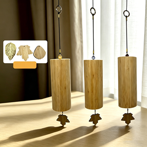 Carillon à vent méditationnel haut de gamme en bambou, à manivelle, pour la guérison et la méditation, instruments de musique, vente en gros - Product Image 2