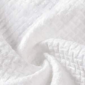 Serviette portative de lavage de visage serviette de coton perlé en gros sans sec favorable à l'environnement pour la beauté de maquillage toute situation Spa - Product Image 2