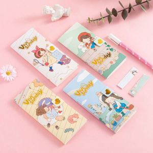 Cute Stationery Set Sticky Notes Set Kawaii School Supplies <b>Memo</b> <b>Pads</b> Magnet Buckle - Product Image 1