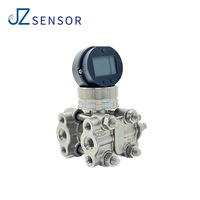 JZSensor AP310J Modul Sensor DP Baja Tahan Karat Elemen Silikon Monokristalin Layar LCD Perlindungan IP65 untuk Tekanan