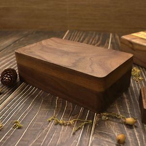 Wooden Handicraft Storage Display Case for Earrings Necklaces - Product Image 4