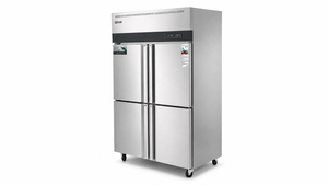 <span class=keywords><strong>Réfrigérateur</strong></span> commercial à double température et <span class=keywords><strong>congélateur</strong></span> vertical commercial pour le stockage alimentaire des hôtels - Product Image 3