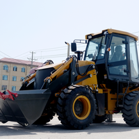 Promotion Mini-chargeuse-pelleteuse compacte 2 tonnes, légère, sur roues, Caterpillar 55KW, pour aménagement paysager de vergers, Japon, prix usine bas