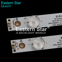 Barre LED ES-637 LB-PF3030-GJD2P53153 pour téléviseur 32 pouces PHI LE32S5970, 3 pièces/ensemble, rétroéclairage LED TV 620 mm
