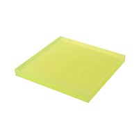 Thermomètre en plastique Transparent, 1 pièce, épaisseur élastique Flexible de 2mm, feuille de PU givrée et translucide en acétate blanc