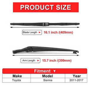 Set di Spazzole <span class=keywords><strong>Tergicristallo</strong></span> Posteriori OEM da 16 Pollici, Ricambio Originale per CR-V, City, Accord, Civic, <span class=keywords><strong>Jazz</strong></span> - Product Image 3