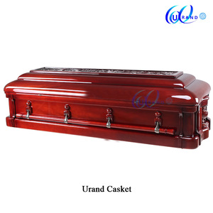 Cercueil <span class=keywords><strong>en</strong></span> acajou africain massif, prix d'usine, fabriqué <span class=keywords><strong>en</strong></span> bois de qualité supérieure pour les funérailles, par un fabricant chinois. - Product Image 2