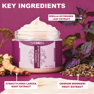 Оптовая продажа травяного бальзама с атрактилодами и циннами для успокоения кожи, многофункциональная растительная мазь OEM/ODM - Product Image 4