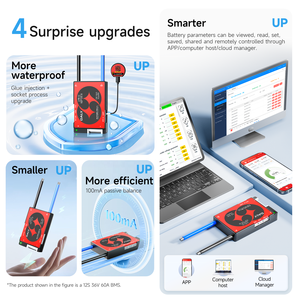 Daly thông minh BMS LiFePO4 12S <span class=keywords><strong>36V</strong></span> 40A cho hệ thống quản lý Pin LFP 12S 40AH 18650 lithium 3.2V BMS Board daly - Product Image 4