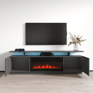 Muebles para Sala de Estar Soporte de TV y Mesa con Chimenea de Lujo Moderno para TV de 65 Pulgadas - Product Image 2