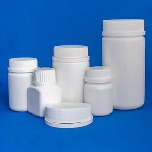 Child Resistant Screw Top Cap Cylinder <b>Tablet</b> Jar Pharmaceutical Plastic Medicine <b>Container</b> - Product Image 4
