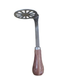 Prensa de acero inoxidable para puré de patatas y batatas con mango engrosado, utensilio de cocina de alta resistencia - Product Image 3