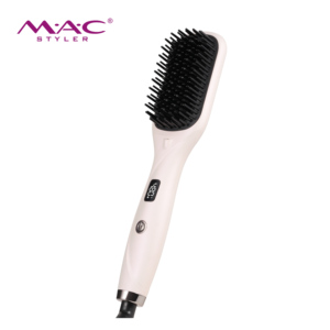 Sèche-cheveux brosse MAC double tension, brosse chauffante en une étape, outils de coiffage, peignes à cheveux, lisseur pour femmes, Lisser <span class=keywords><strong>Les</strong></span> Cheveux - Product Image 6