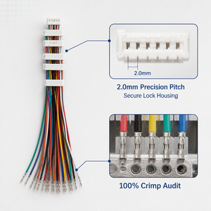 Kit de câblage professionnel avec connecteurs JST PH pas de 2,0 mm, 2, 3, 4, 5 broches, mini-câble micro pour batterie, carte PCB, OEM ODM - Product Image 2