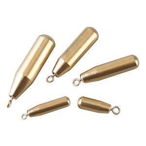 1.8g, 3.5g, 5g, 7g, 10g, 12g, 14g,17g, 21g Accessoires de pêche Tackle Laiton Cuivre Poids de pêche Bullet Fishing Sinker - Product Image 5
