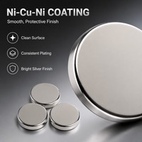 Aimants en néodyme, disques magnétiques ronds et plats, aimants circulaires de 3 mm, 5 mm, 8 mm, 10 mm, N35-N52, terres rares, pour montage de capteurs électroniques