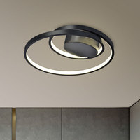Plafonnier LED en aluminium pour chambre à coucher et salle à manger, design moderne, idéal pour un couloir, 20w