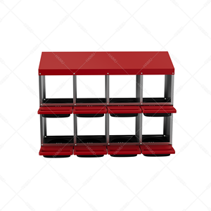 Caja de Gallinero para Granja Avícola Modelo P, Caja de Anidación para Gallinas con 8 Compartimentos para la Puesta de Huevos - Product Image 2