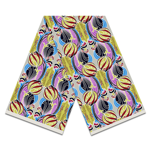 Impresión personalizada tela cera tela batik tela venta al por mayor indonesio Tissus <span class=keywords><strong>En</strong></span> Soie motivo Pagne Africain - Product Image 5