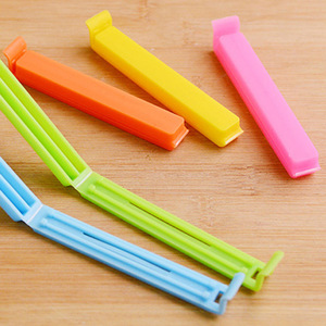 Colored Sealing Clips Foldable Plastic <b>Bag</b> Clips For Food Storage And Tea Packaging 1 Pc Yiwu Origin - Product Image 1
