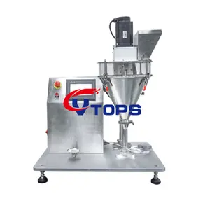 Good Quality Tabletop Semi Automatic Powder Filler Small Manual Desktop Dry Powder Dispensing Filling Machine