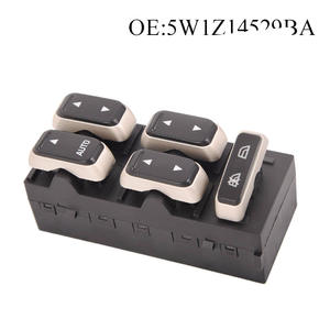 Interrupteurs de lève-vitres électriques pour modèles Ford et Lincoln 2003-2008, 5W1Z14529BA, plastique ABS, état neuf - Product Image 2