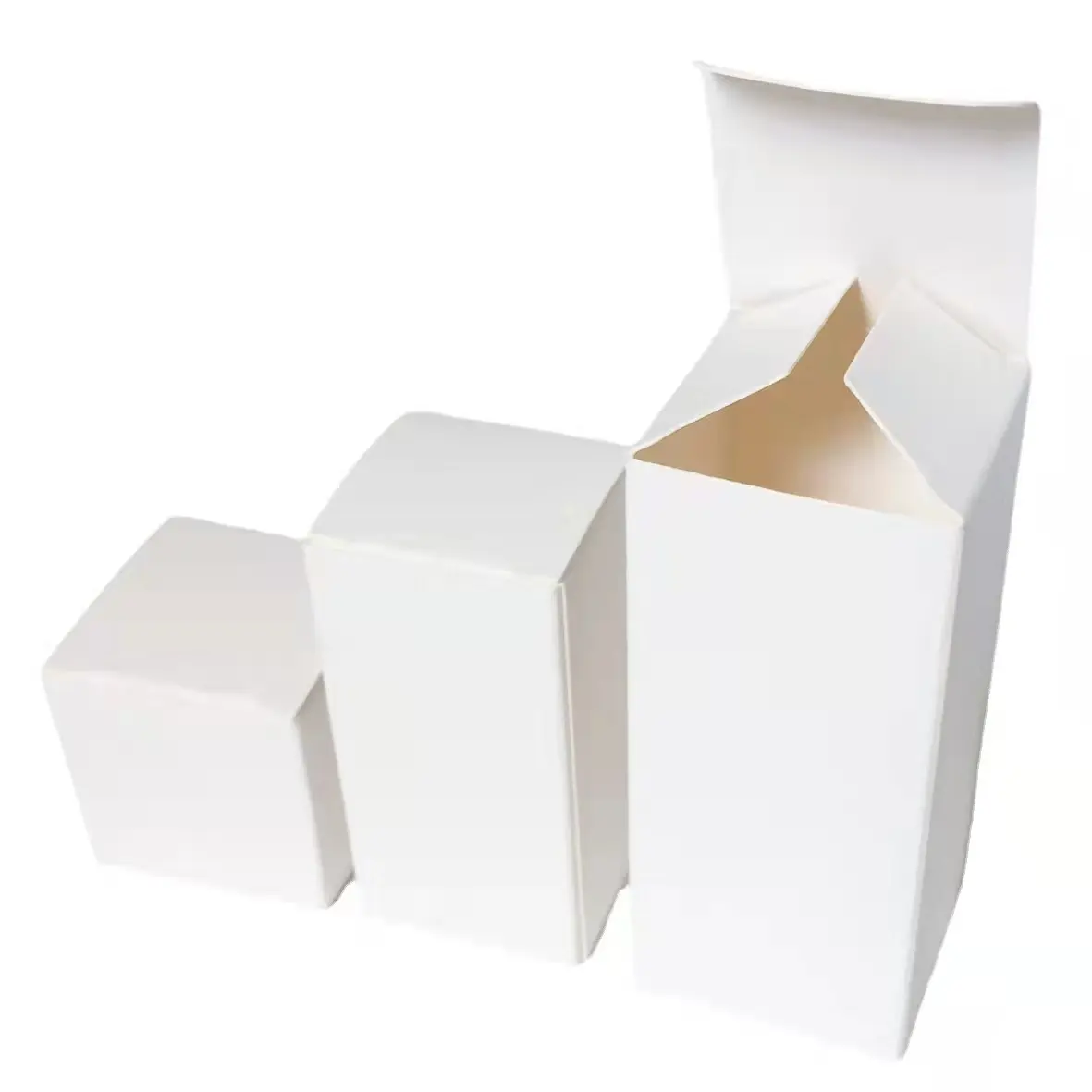 Pasokan produsen kotak kertas kemasan putih makanan dapat didaur ulang murah untuk USB