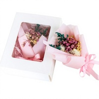 Vente en gros personnalisé petit bouquet de fleurs séchées vente chaude belle fête des mères saint valentin remise des diplômes noël
