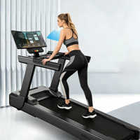 Nuevo Modelo de Equipo de Fitness Profesional, Equipo de Gimnasio Comercial, Caminadora de Alta Resistencia con Pantalla de TV, Gran Venta