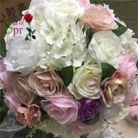 SPR prix de gros fête de mariage anniversaire bébé douche hôtel maison boules de fleurs personnalisées pour table de mariage pièce maîtresse boule de fleurs