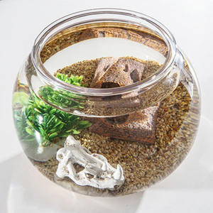 Réservoir d'<span class=keywords><strong>aquarium</strong></span> en plastique incassable incassable en cristal transparent robuste réservoir de poissons <span class=keywords><strong>aquarium</strong></span> de bureau poisson rouge réservoir de poissons Betta - Product Image 5