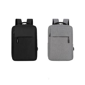 Sac à dos pour ordinateur portable en similicuir au design classique, avec cadre externe, unisexe, antivol, pour étudiants et professionnels - Product Image 2