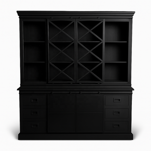 Meuble de rangement industriel antique en bois massif fait main, avec portes coulissantes, idéal pour salon, salle à manger, entrée et appartement - Vente chaude - Product Image 2