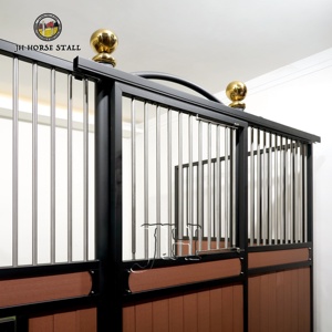 Sistemas <span class=keywords><strong>de</strong></span> Paneles Modulares con Recubrimiento en Polvo para Establos <span class=keywords><strong>de</strong></span> <span class=keywords><strong>Caballos</strong></span>, Diseños Modernos para Establos, Montaje Rápido, Calidad Confiable, Paneles Frontales para Boxes <span class=keywords><strong>de</strong></span> <span class=keywords><strong>Caballos</strong></span> - Product Image 3