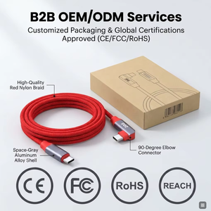 Câble de liaison VR 5M 10M USB 3.<span class=keywords><strong>2</strong></span> 20Gbps, cordon de charge rapide Type C à angle droit PD 240W compatible avec <span class=keywords><strong>Meta</strong></span> <span class=keywords><strong>Quest</strong></span> 3 <span class=keywords><strong>2</strong></span> Pico 4 <span class=keywords><strong>PC</strong></span> - Product Image 6