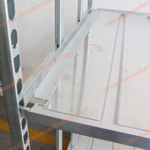 Chariot de transport en aluminium pour fleurs, serre horticole, transport, pépinière, rangement de plantes - Product Image 4