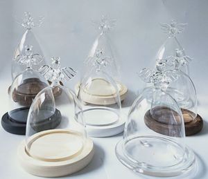 Borosilicate Glass Cloche <b>Bell</b> Dome Transparent Customizable Europe Origin Tabletop Home Decor - Product Image 2