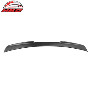 เหมาะสำหรับ Subaru WRX 2015-2021 สปอยเลอร์หลังคาทรง X สีดำดิบ - Product Image 4