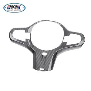 Cadre de <span class=keywords><strong>volant</strong></span> de voiture en fibre de carbone sèche véritable M Couverture intérieure de style sport pour <span class=keywords><strong>BMW</strong></span> Série 5 G30 <span class=keywords><strong>X3</strong></span> G01 X4 G02 GT 2017up - Product Image 5