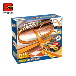 Nuovo Stile FAI DA TE <span class=keywords><strong>Pista</strong></span> di Corsa Set di Slot di Auto Giocattolo Tirare Indietro Giocattolo <span class=keywords><strong>Pista</strong></span> <span class=keywords><strong>Pista</strong></span> Auto Giocattolo - Product Image 6