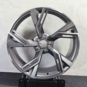 Ruedas Forjadas Personalizadas de 18-22 Pulgadas para <span class=keywords><strong>Audi</strong></span> <span class=keywords><strong>RS</strong></span> Q8, Modelos 2015-2024, Color Negro Brillante, 5X112, ET 35mm, Nuevas, para Autos de Pasajeros, Gran Venta - Product Image 5